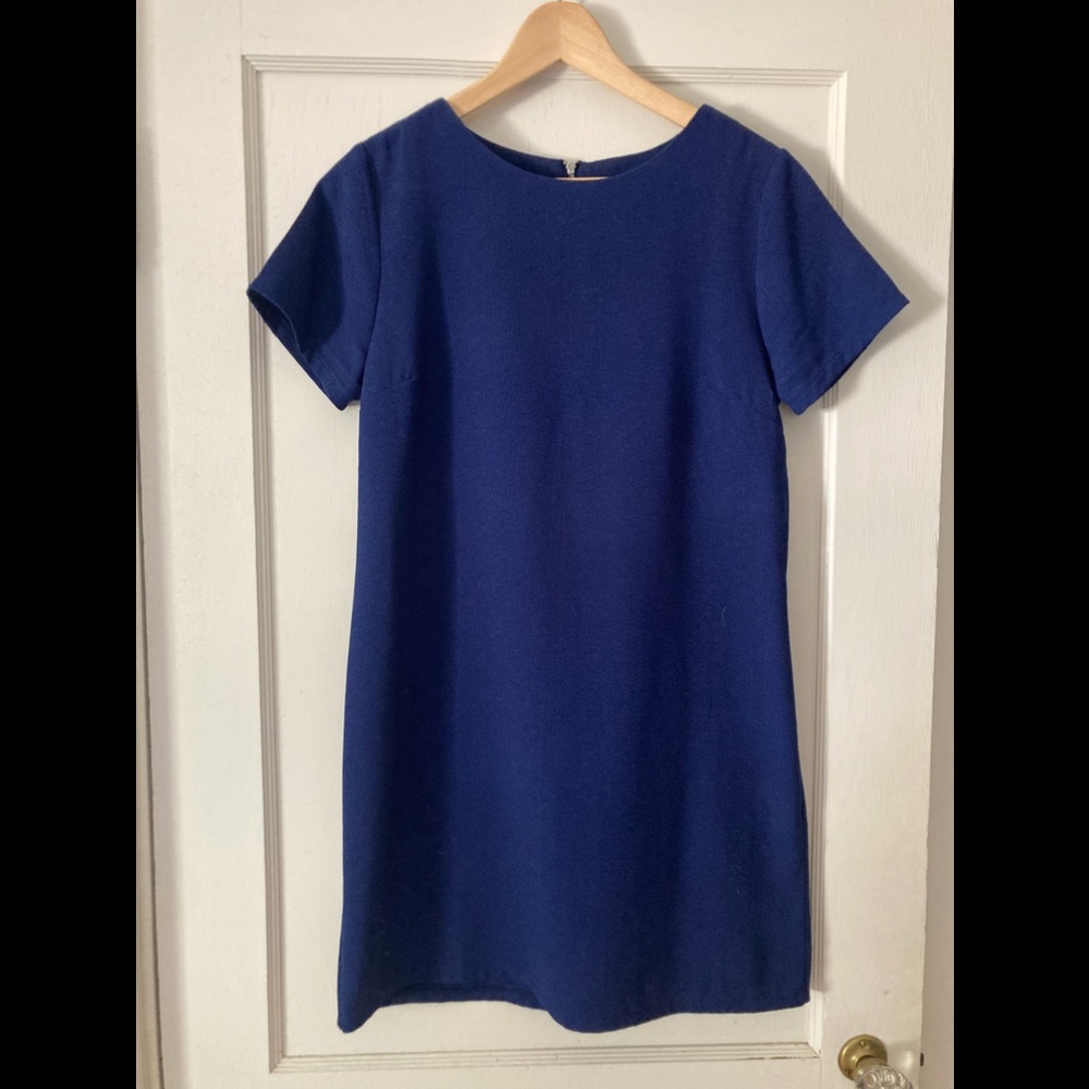 Cute blue shift dress